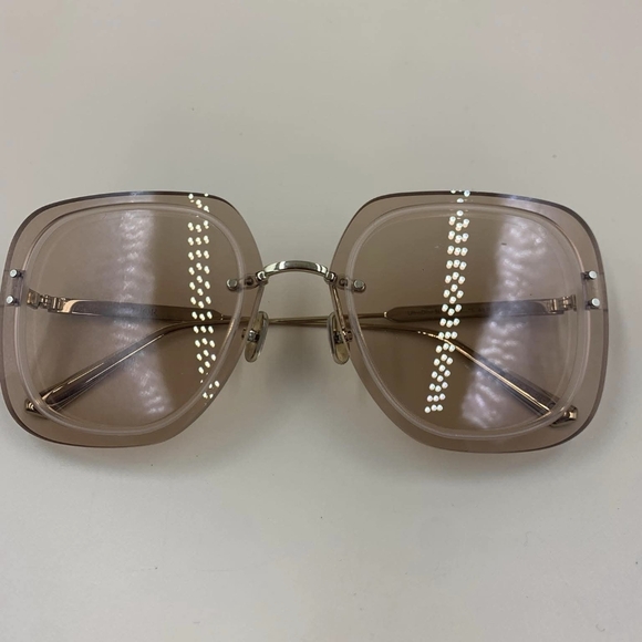 Dior Square Sunglasses - Tan - Picture 1 of 2